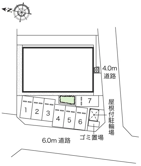 ★手数料０円★日高市高萩　月極駐車場（LP）